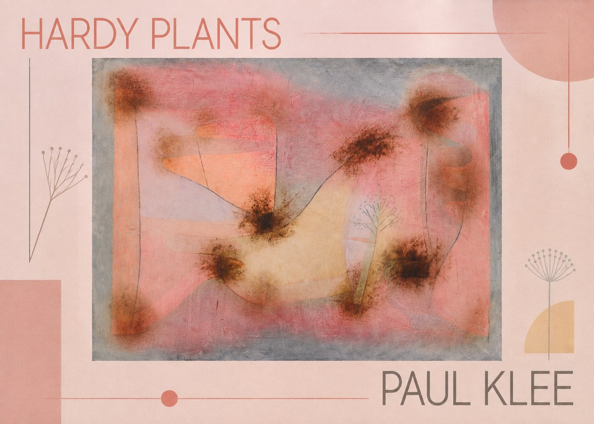Paul Klee Hardy Plants I No6 - Póster
