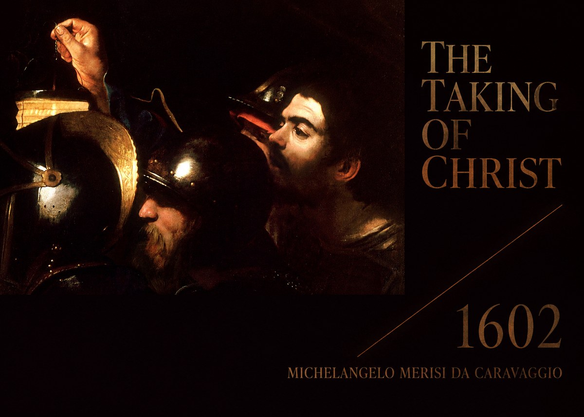 Michelangelo Merisi da Caravaggio The Taking of Christ I No2 - Póster