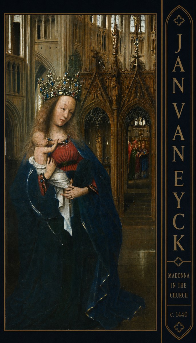 Jan van Eyck Madonna in the Church I No4 - Póster