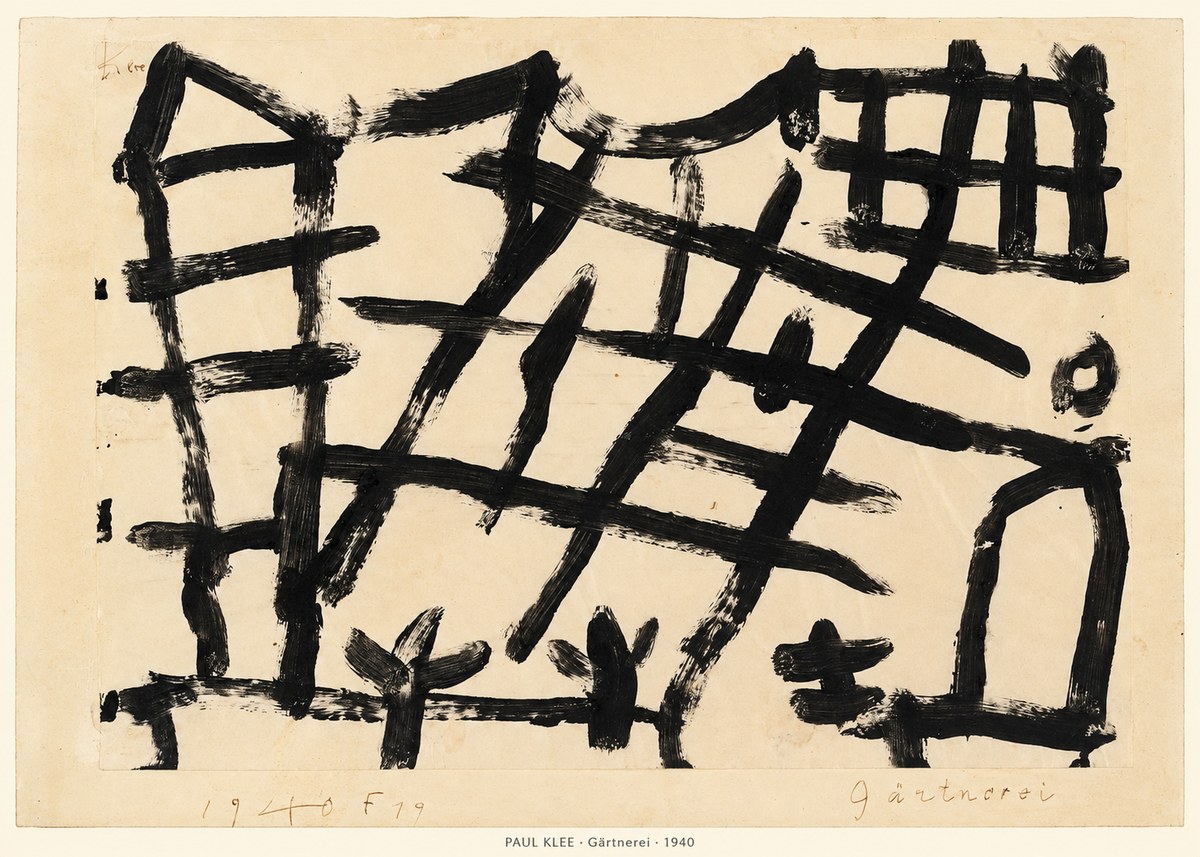 Paul Klee Gärtnerei No6 - Póster