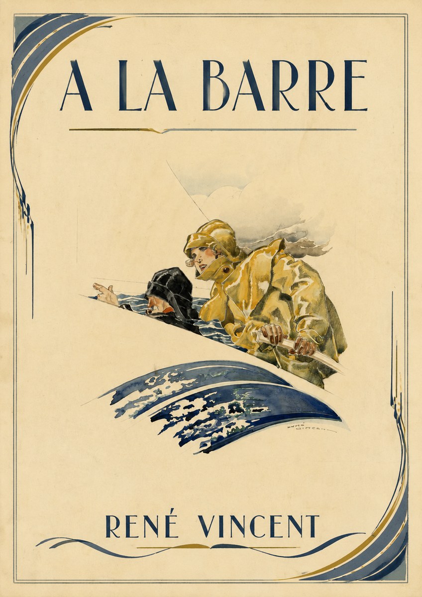 René Vincent A La Barre No1 - Póster