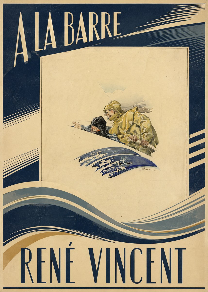René Vincent A La Barre No2 - Póster