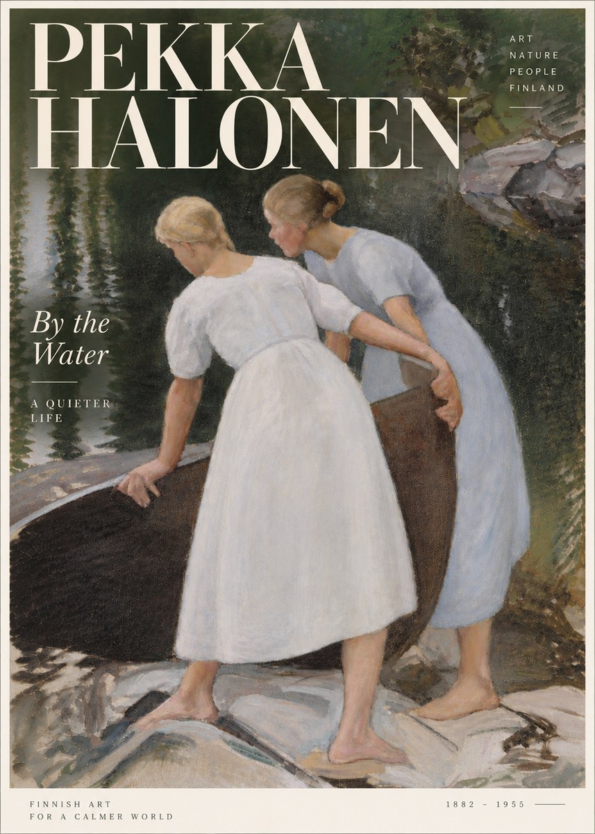 Pekka Halonen By the Water No5 - Póster