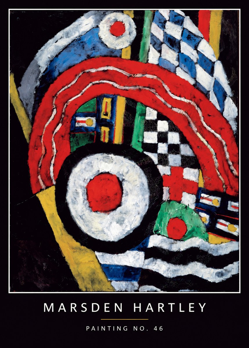Marsden Hartley Painting No. 46 No6 - Póster