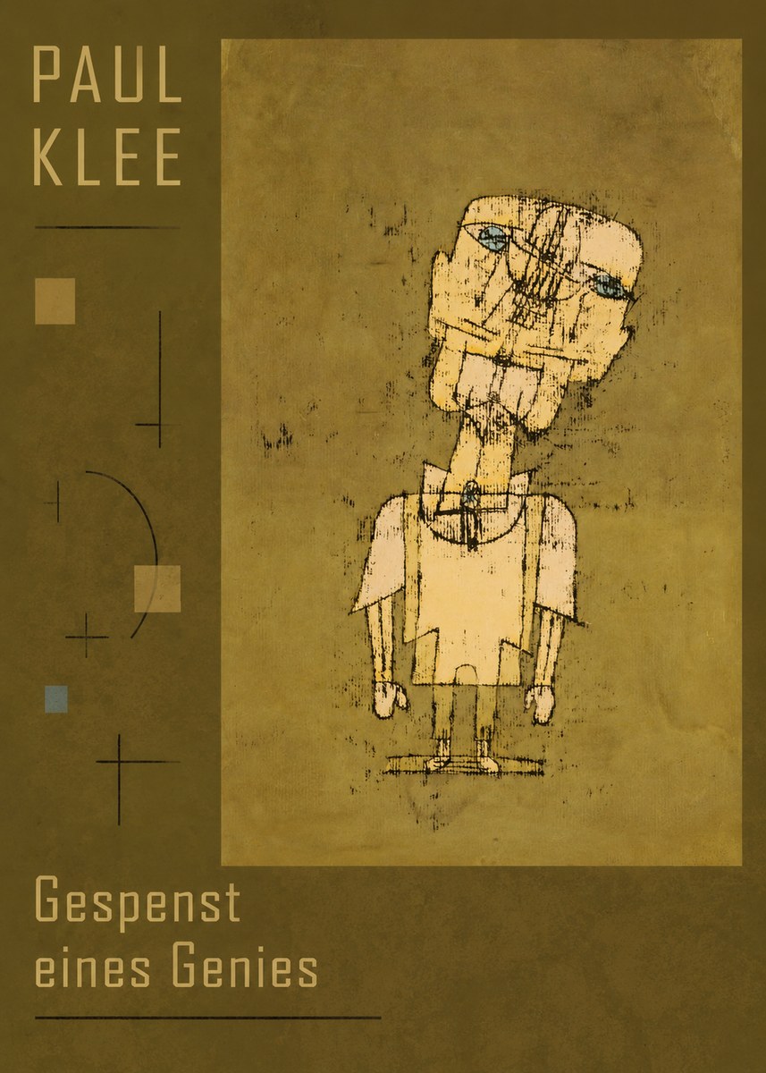 Paul Klee Gespenst Eines Genies No5 - Póster