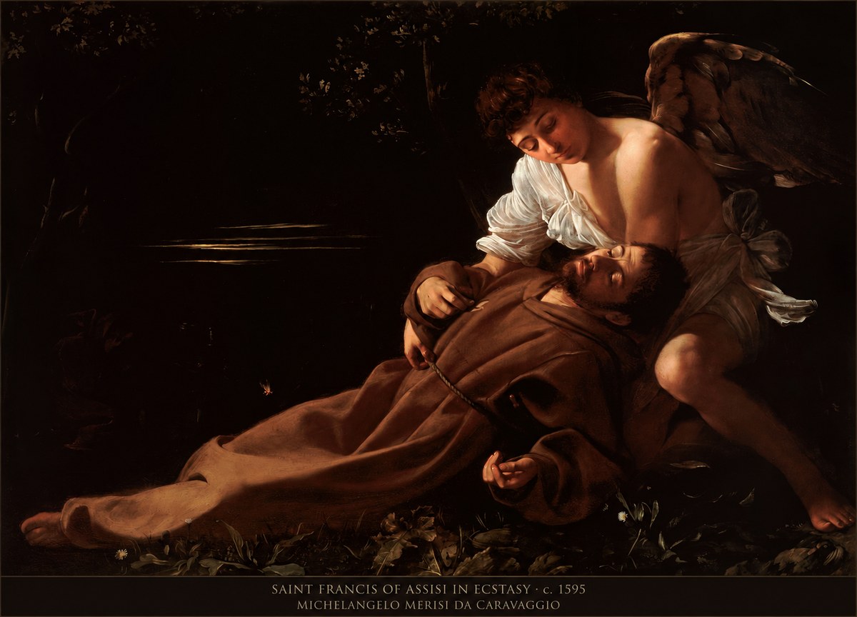 Michelangelo Merisi da Caravaggio Saint Francis of Assisi in Ecstasy No5 - Póster
