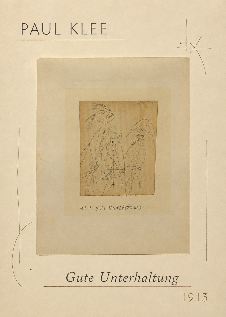 Paul Klee Gute Unterhaltung No1 - Póster