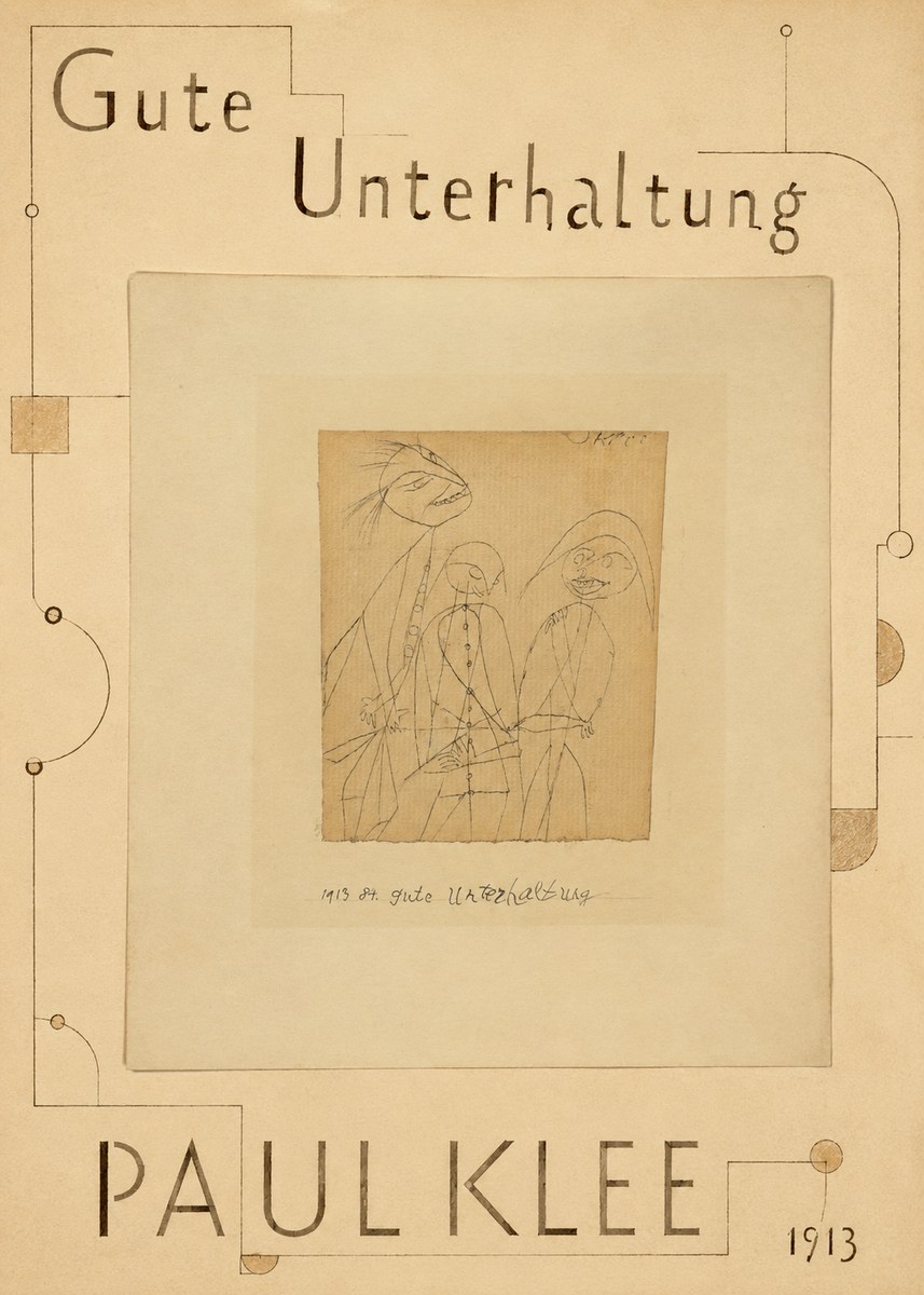 Paul Klee Gute Unterhaltung No3 - Póster