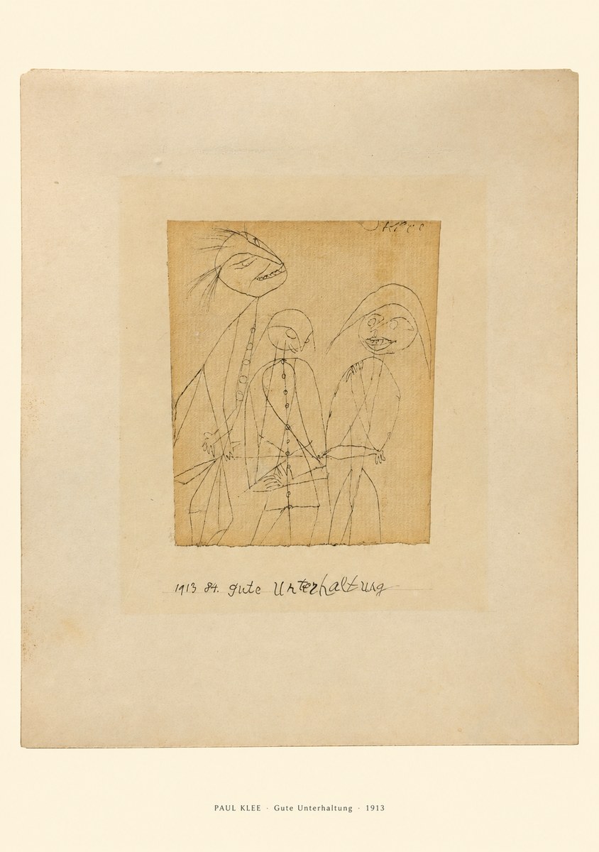 Paul Klee Gute Unterhaltung No6 - Póster