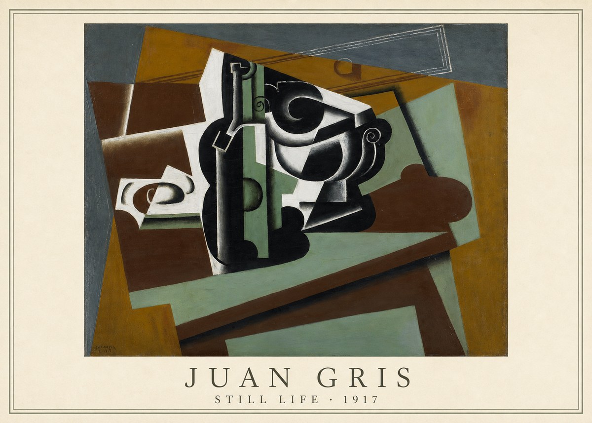 Juan Gris Still Life I No4 - Póster