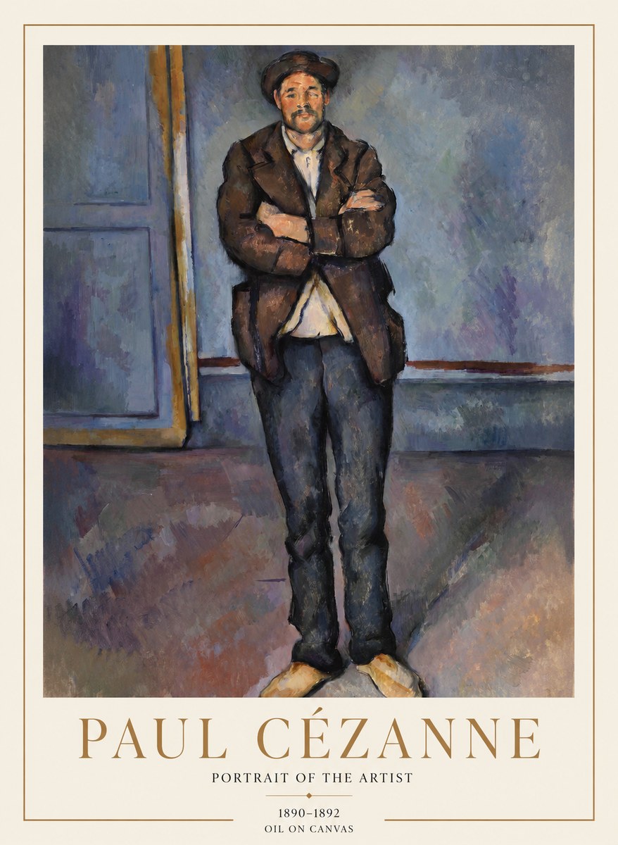 Paul Cézanne Portrait of the Artist II No1 - Póster
