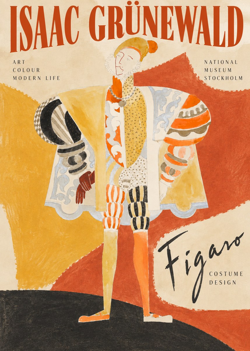Isaac Grünewald Figaro I No2 - Póster