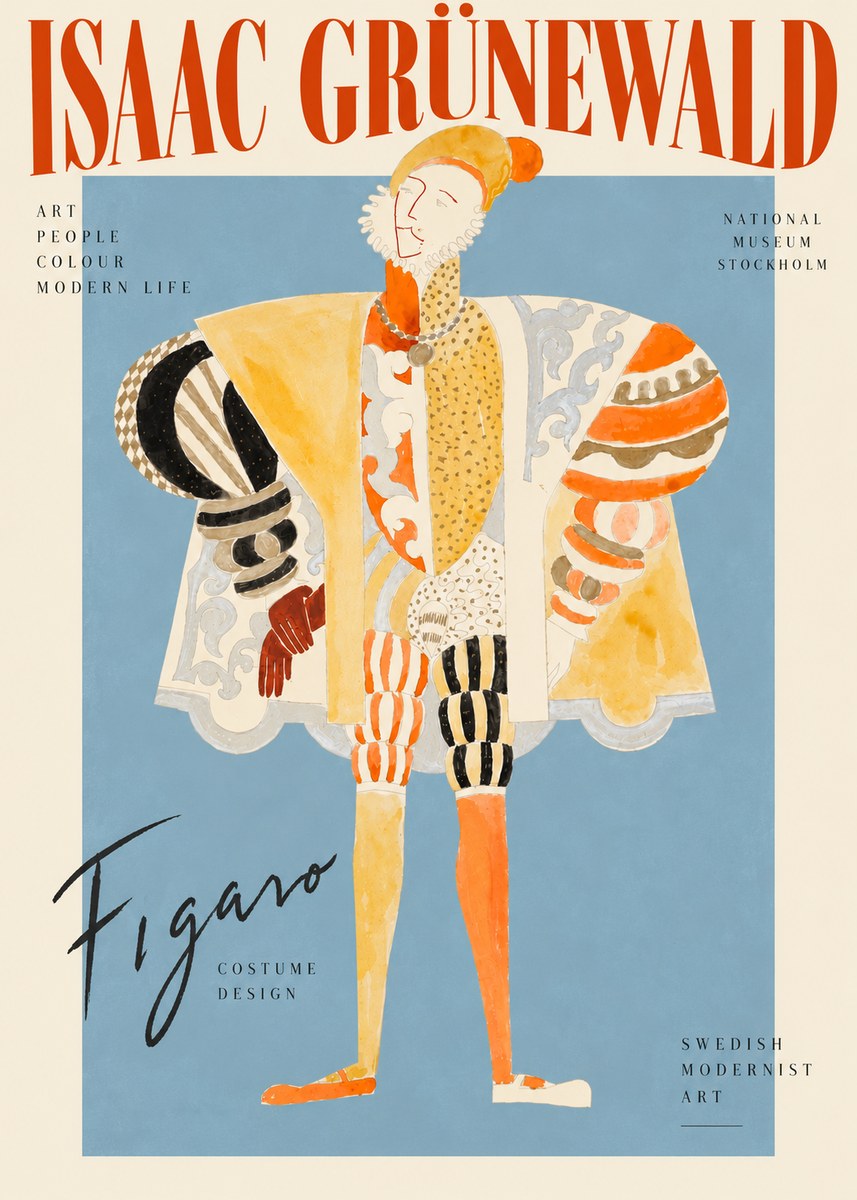 Isaac Grünewald Figaro I No3 - Póster