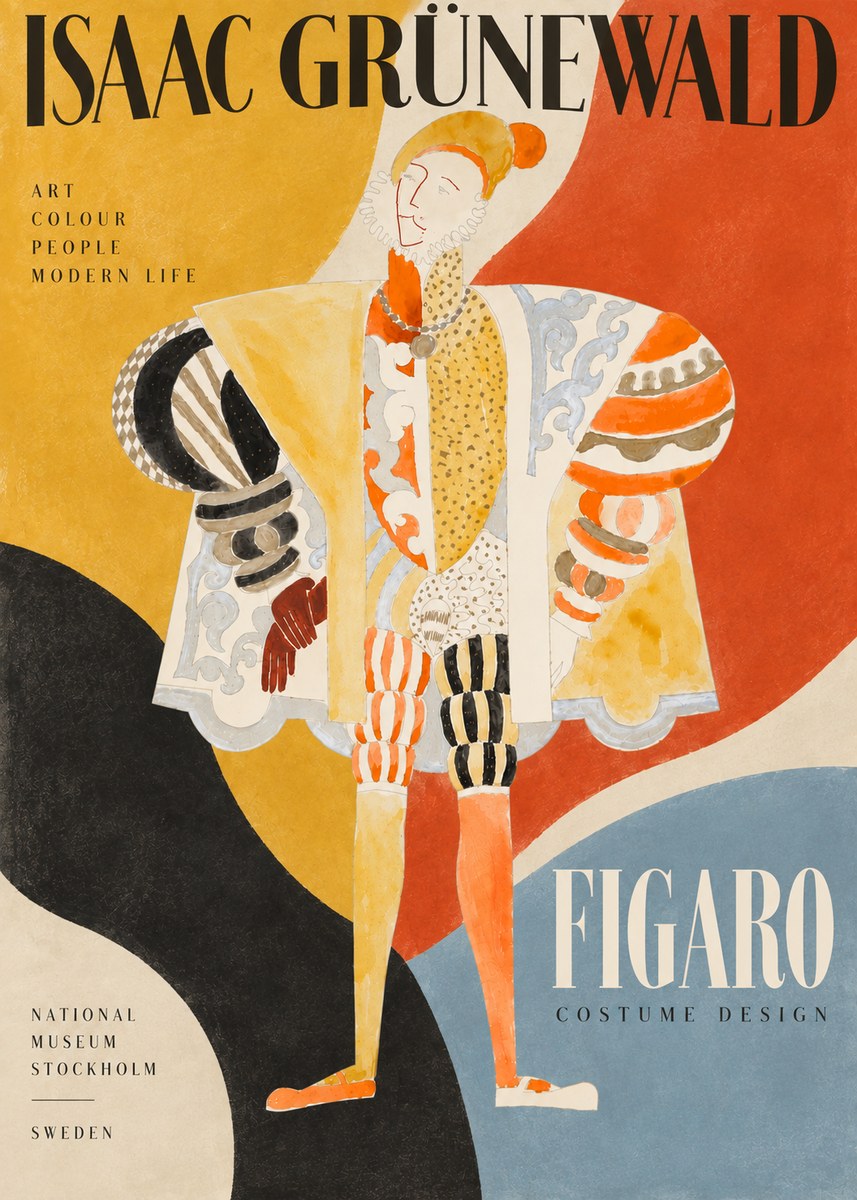 Isaac Grünewald Figaro I No5 - Póster