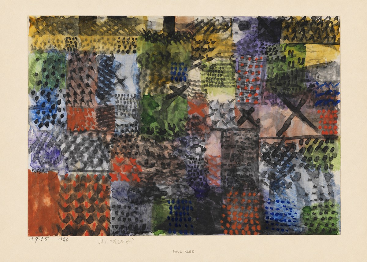 Paul Klee Stickerei No5 - Póster
