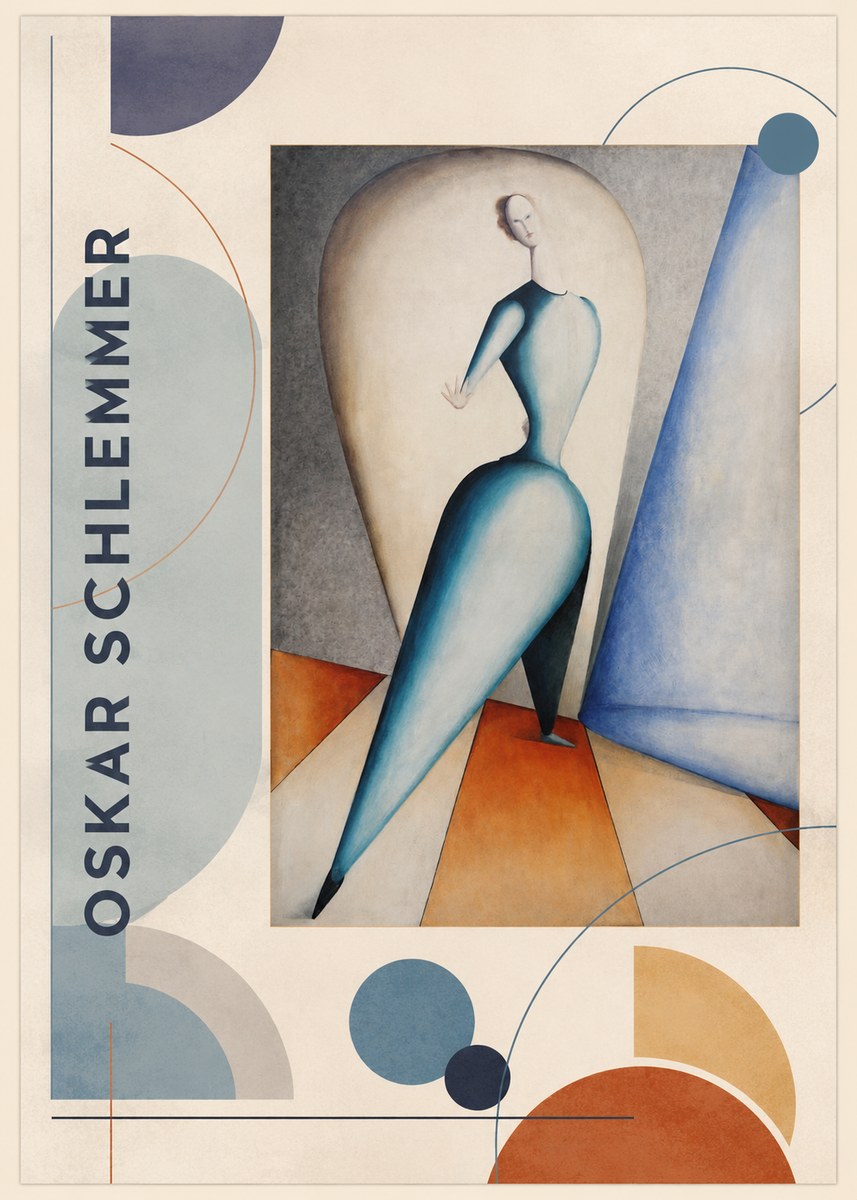 Oskar Schlemmer Oskar Schlemmer No5 - Póster