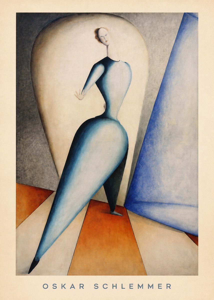 Oskar Schlemmer Oskar Schlemmer No6 - Póster
