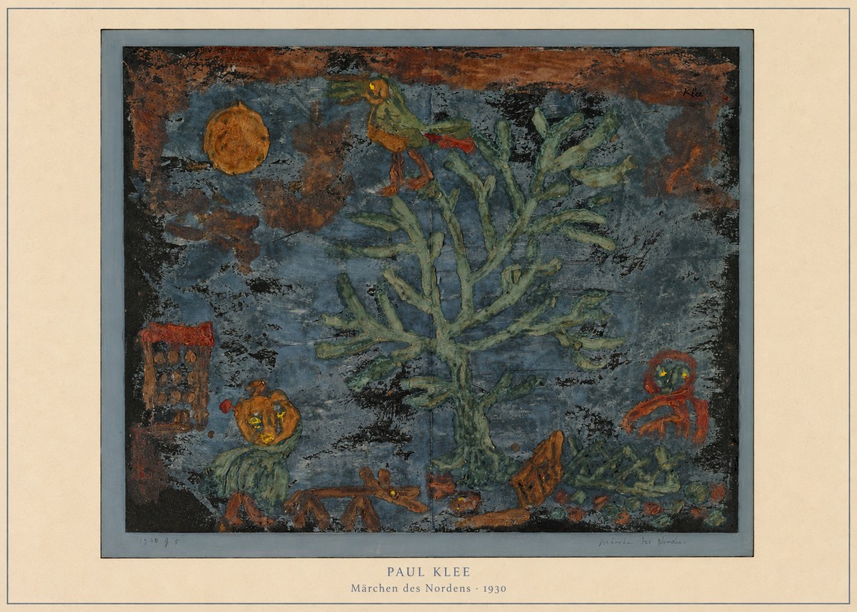 Paul Klee Märchen Des Nordens No6 - Póster