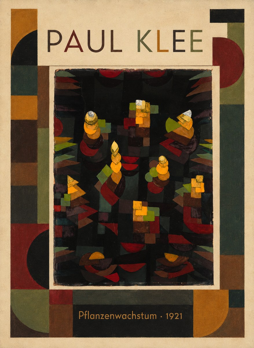 Paul Klee Pflanzenwachstum No1 - Póster