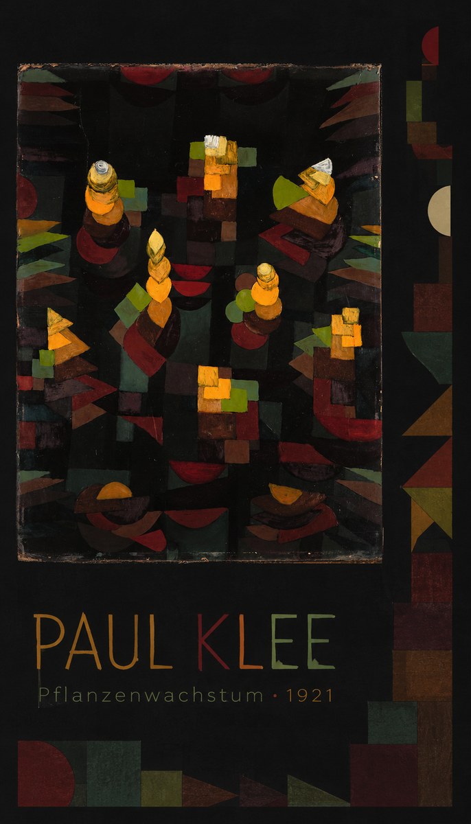 Paul Klee Pflanzenwachstum No3 - Póster