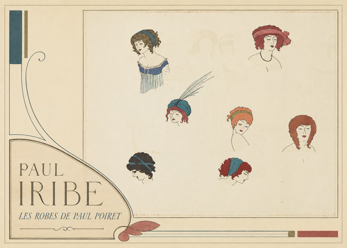 Paul Iribe Les Robes De Paul Poiret No3 - Póster