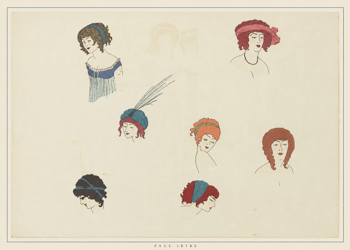 Paul Iribe Les Robes De Paul Poiret No4 - Póster