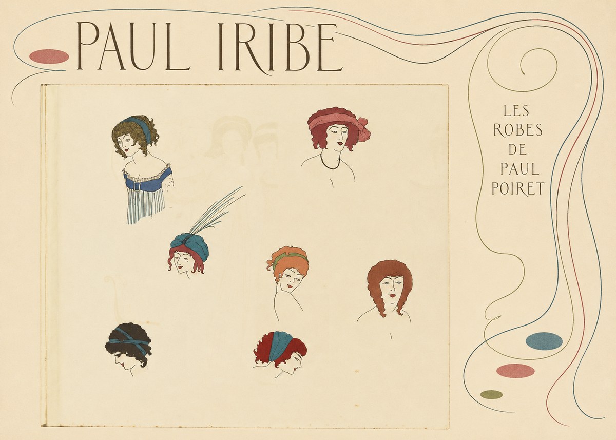 Paul Iribe Les Robes De Paul Poiret No6 - Póster