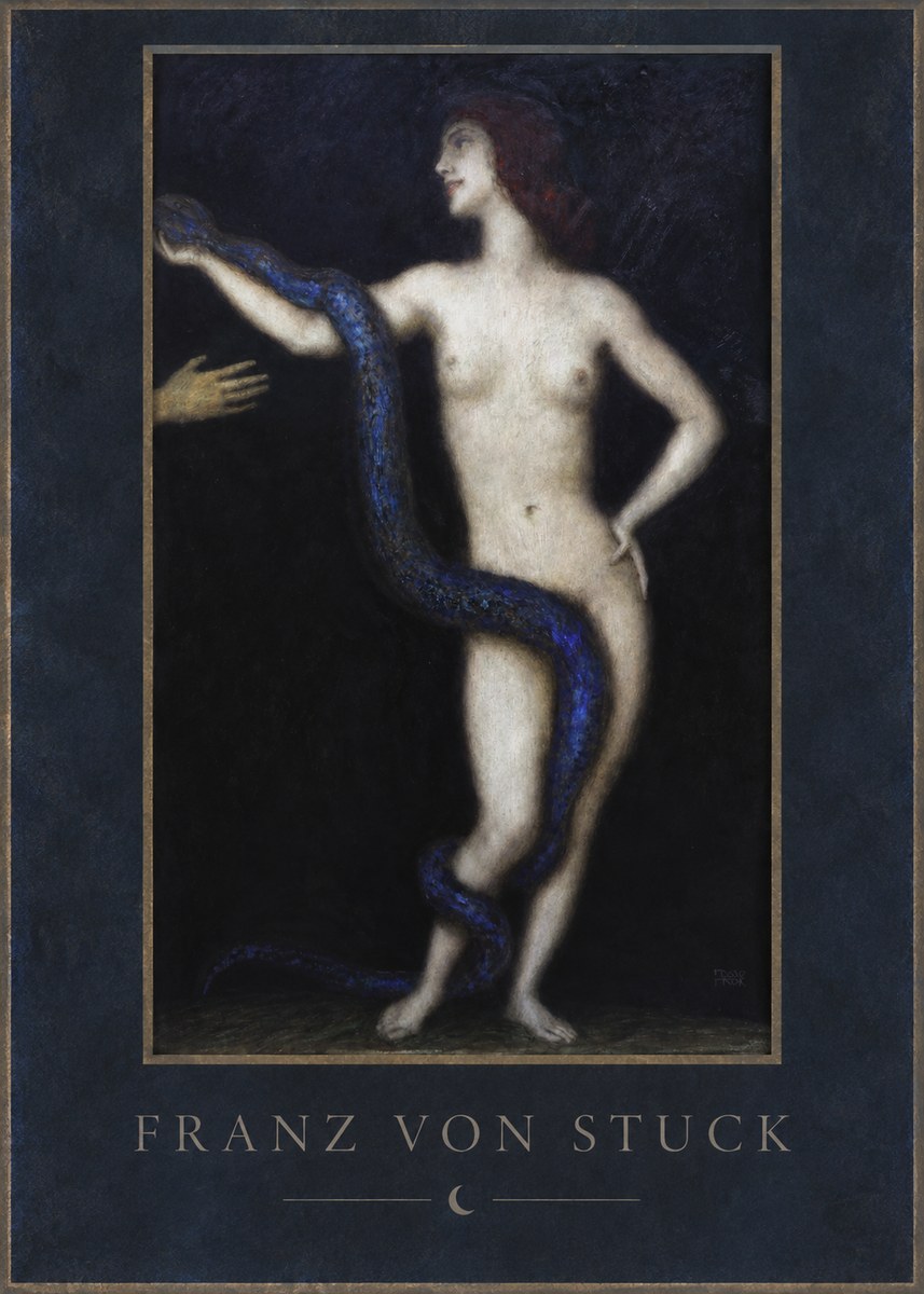 Franz von Stuck Sin No1 - Póster