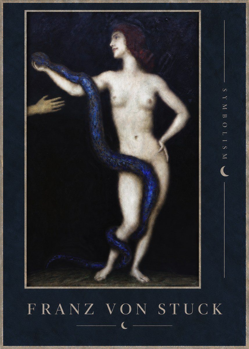 Franz von Stuck Sin No4 - Póster