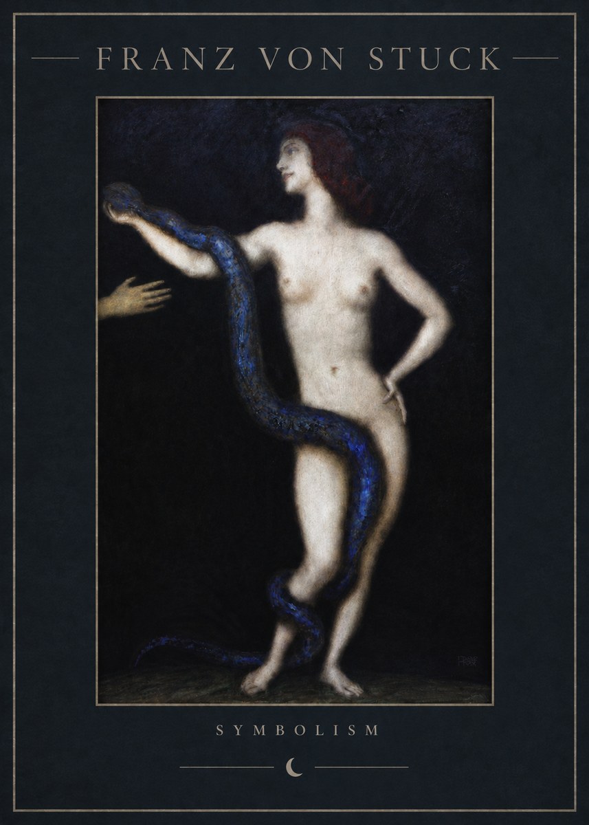 Franz von Stuck Sin No6 - Póster