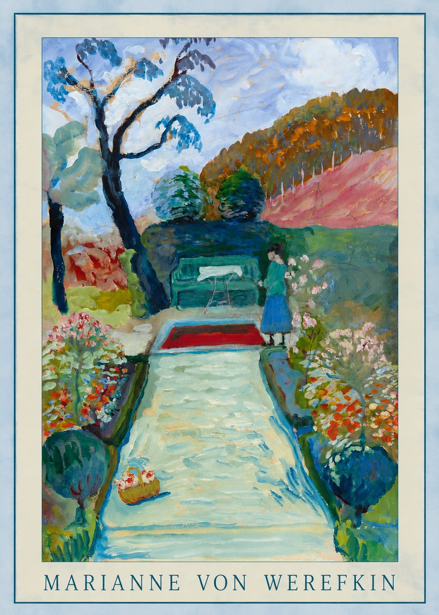 Marianne von Werefkin Summer Garden No1 - Póster