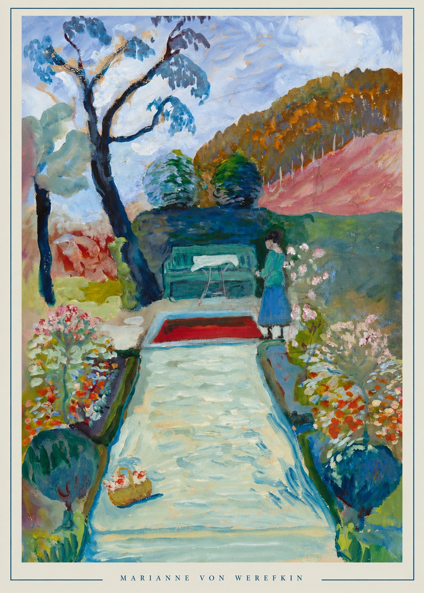 Marianne von Werefkin Summer Garden No6 - Póster