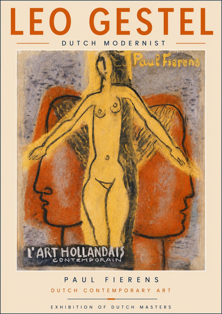 Leo Gestel L'art Hollandais Contemporain I No5 - Póster