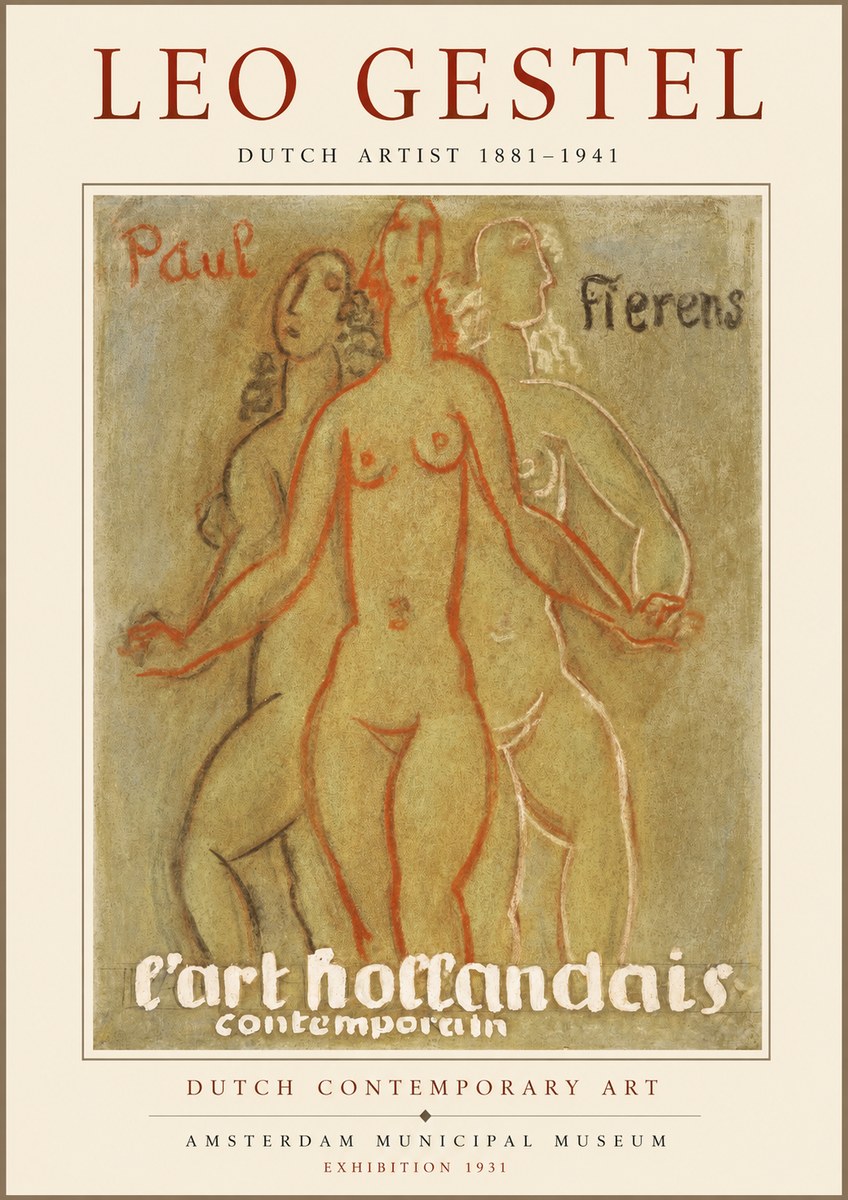Leo Gestel L'art Hollandais Contemporain II No1 - Póster