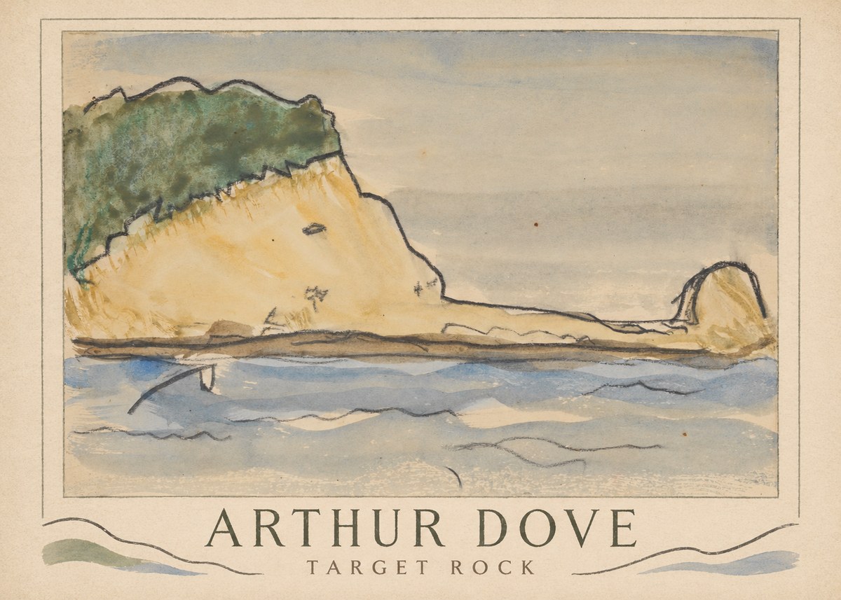 Arthur Dove Target Rock No1 - Póster