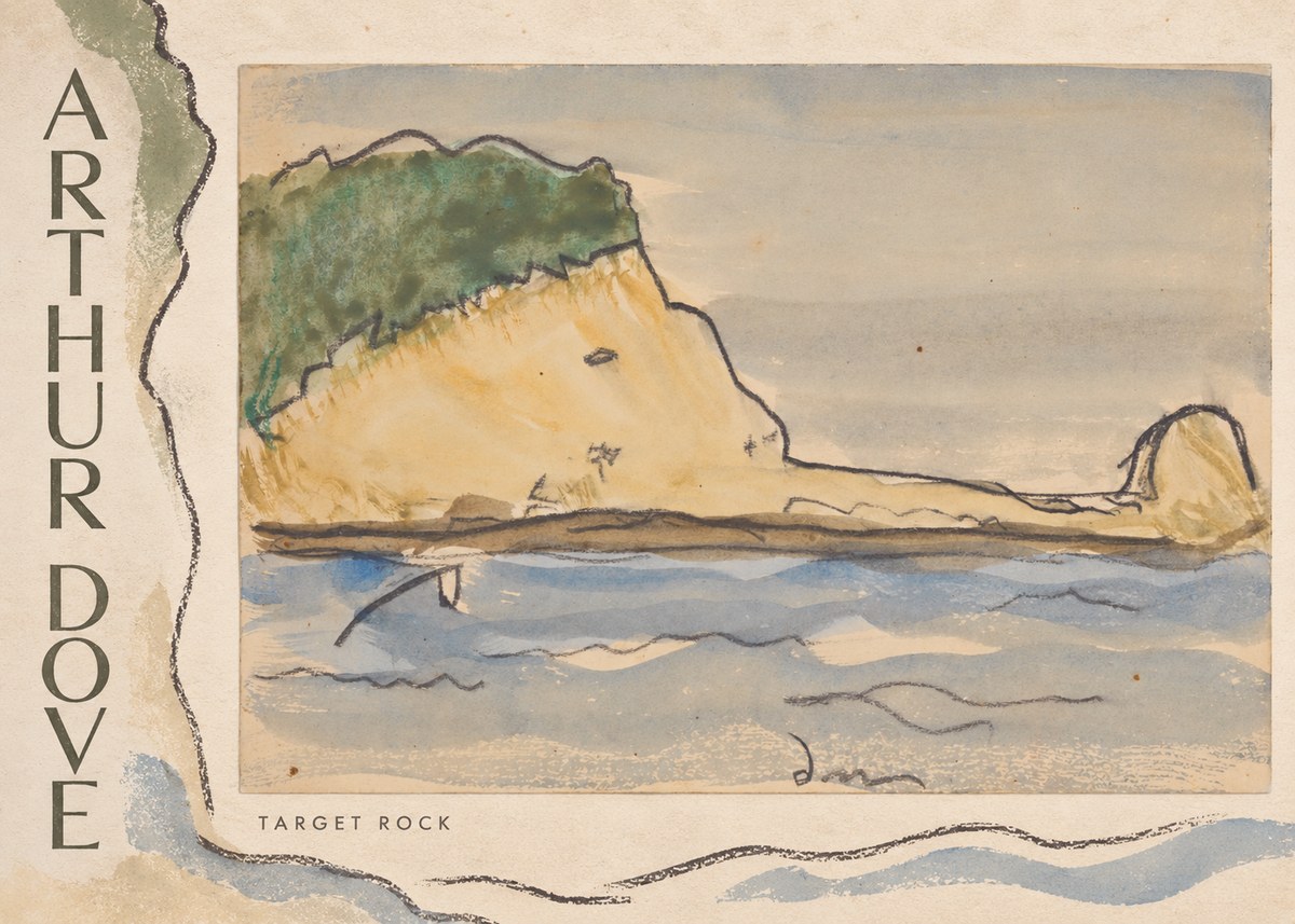 Arthur Dove Target Rock No3 - Póster