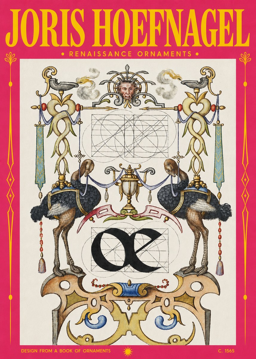 Joris Hoefnagel Ornamental Study I No4 - Póster