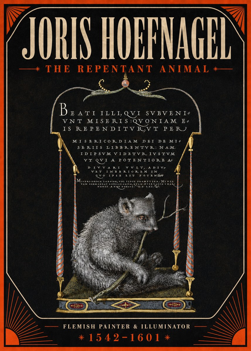 Joris Hoefnagel The Repentant Animal No6 - Póster