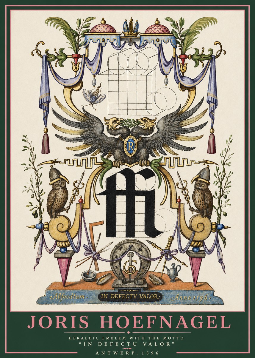 Joris Hoefnagel In Defect There Is Strength No4 - Póster