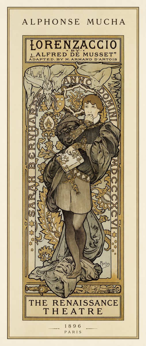 Mucha Lorenzaccio No1 - Póster