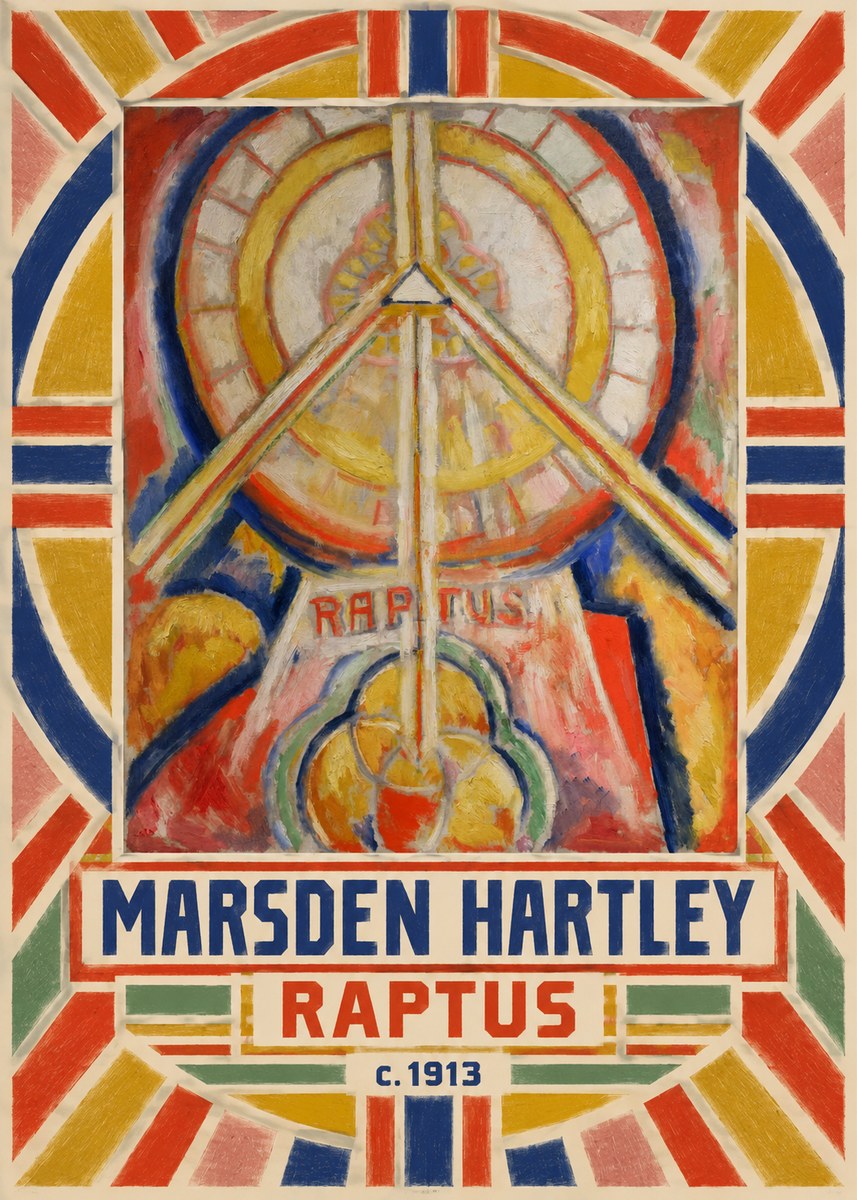 Marsden Hartley Raptus No3 - Póster