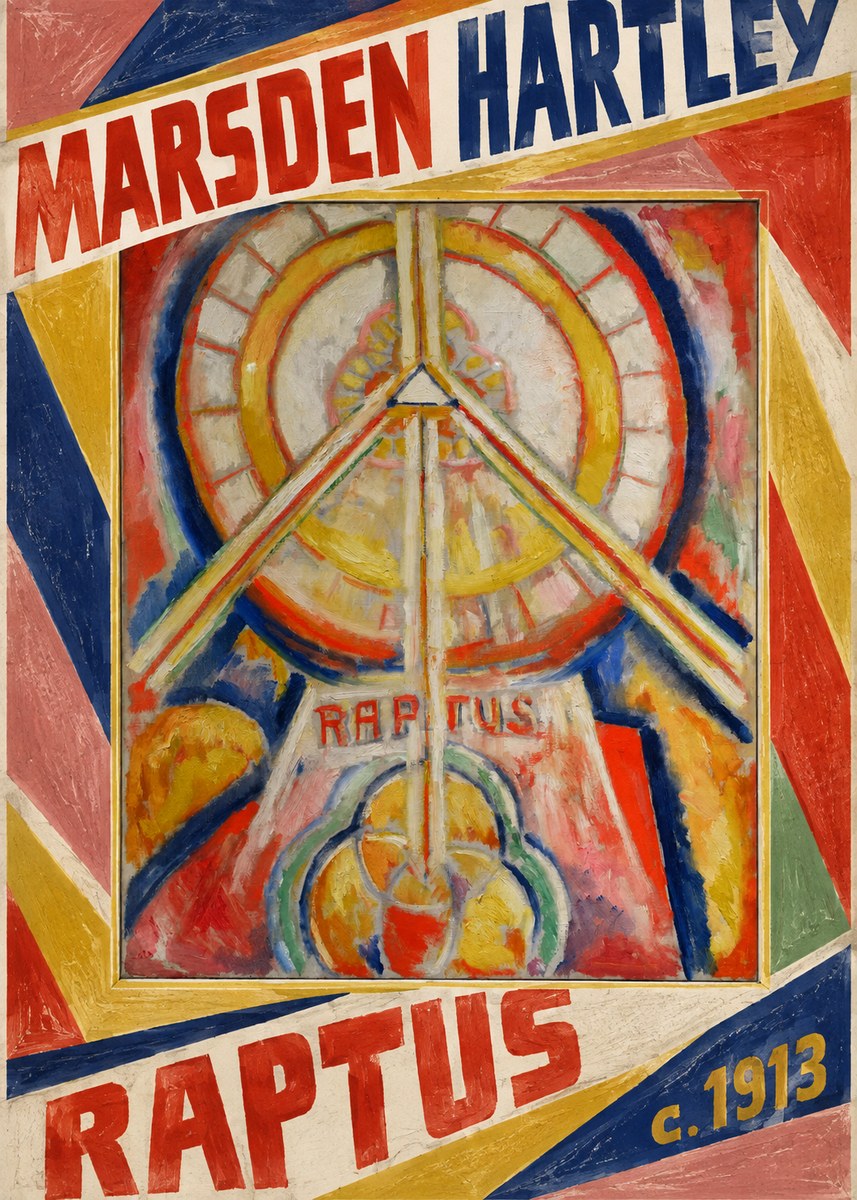 Marsden Hartley Raptus No5 - Póster