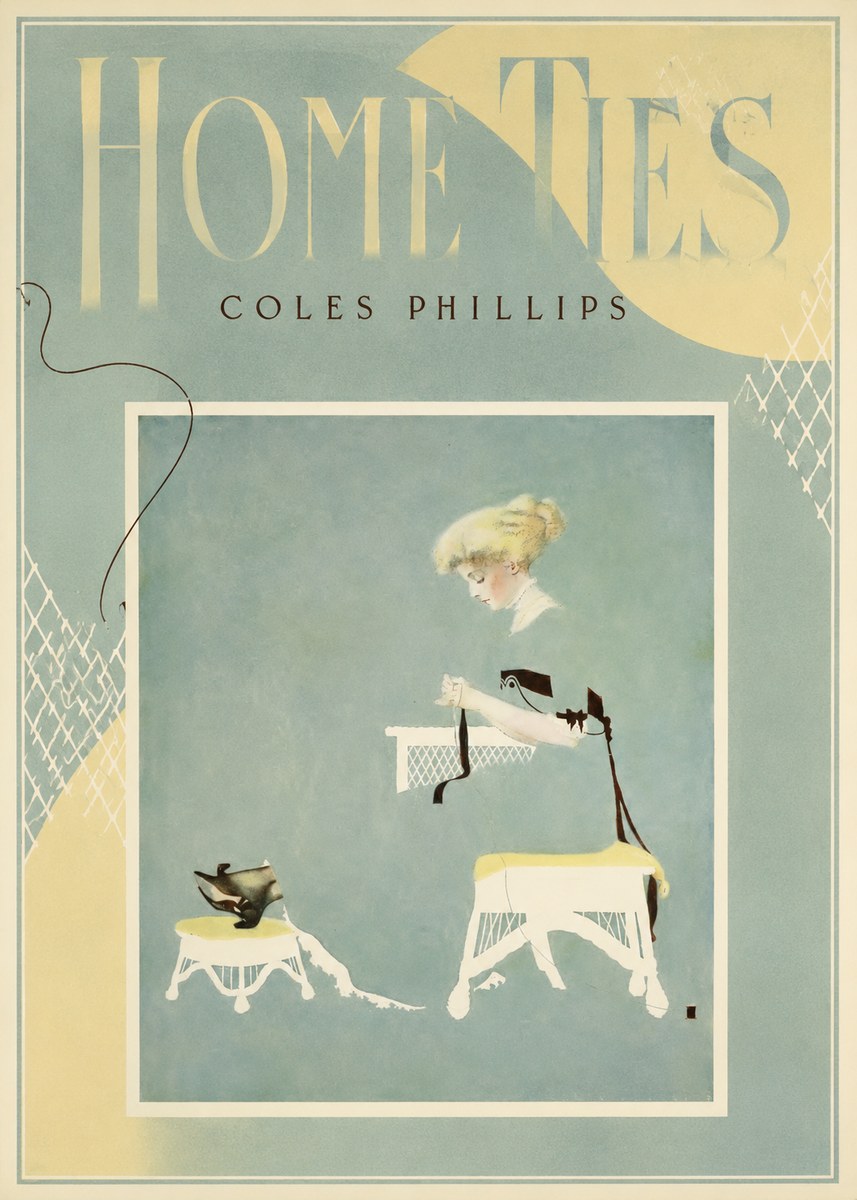 Coles Phillips Home Ties No3 - Póster