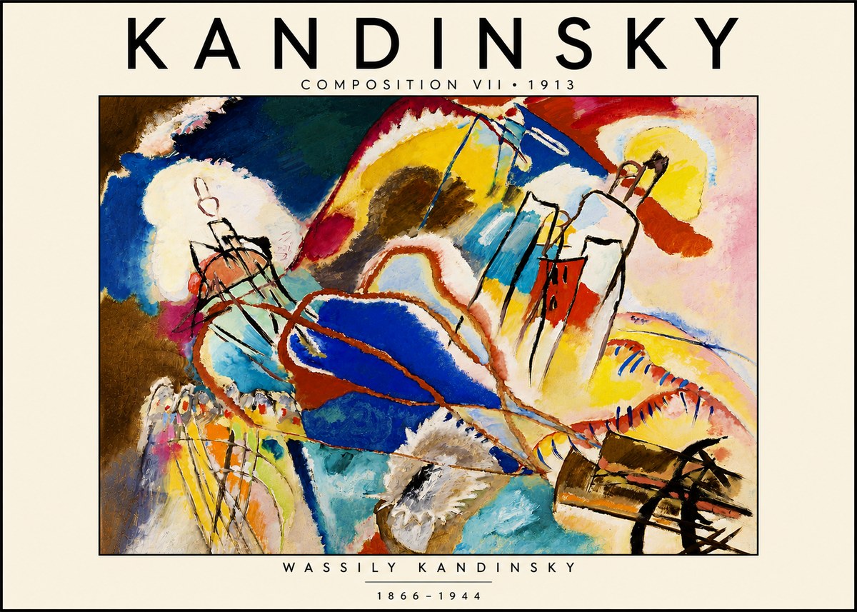 Kandinsky Composition Vii I No4 - Póster