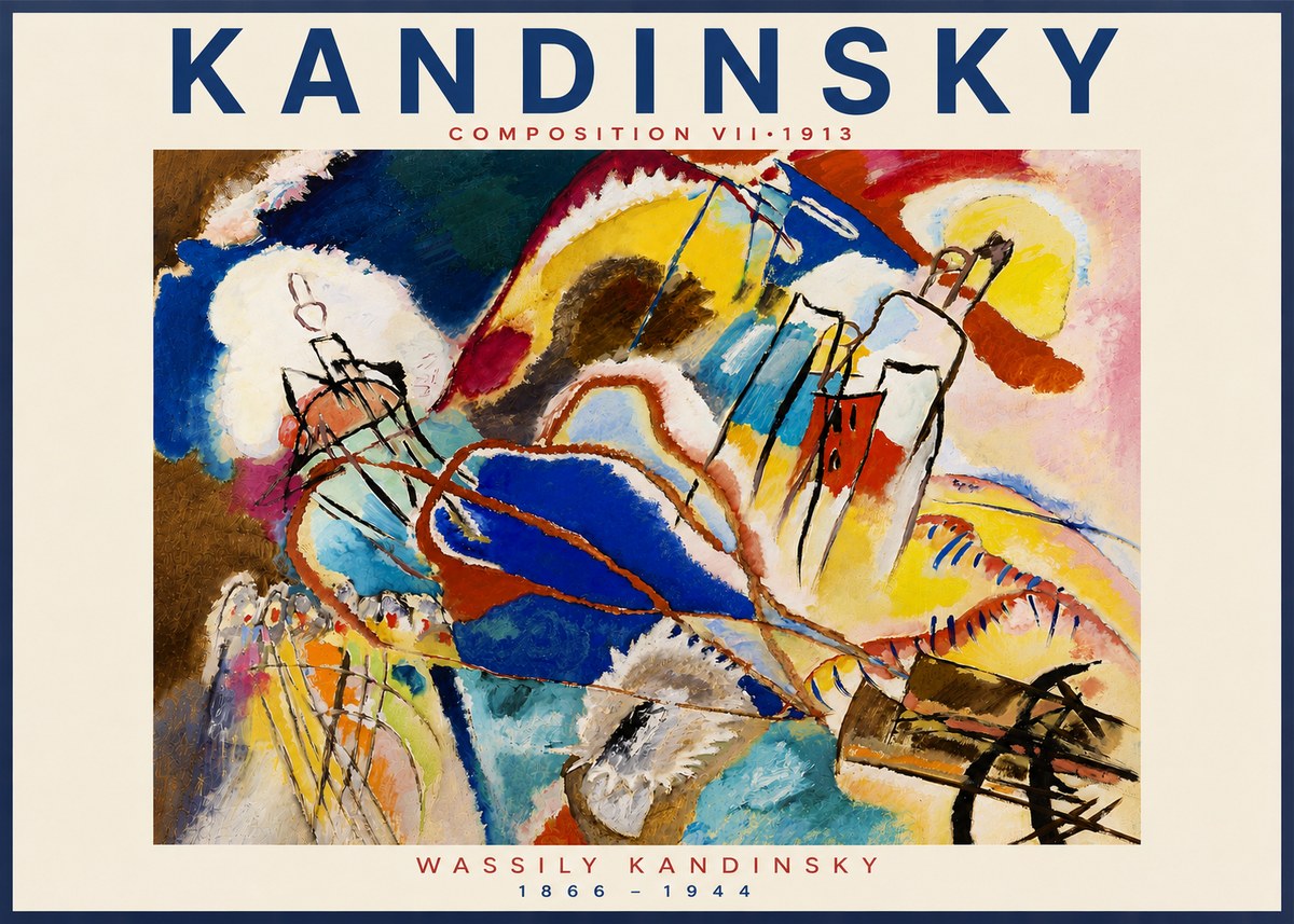 Kandinsky Composition Vii I No5 - Póster
