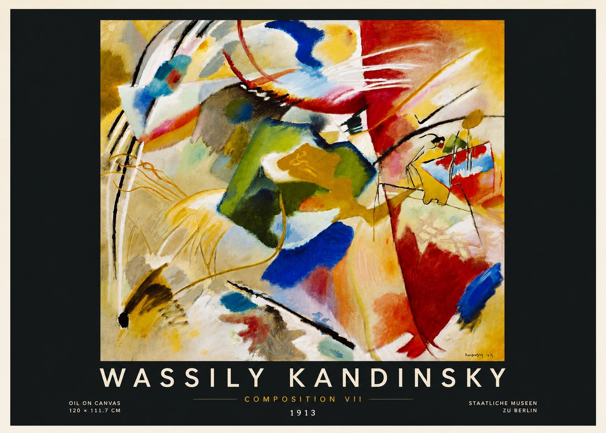 Kandinsky Composition Vii II No6 - Póster