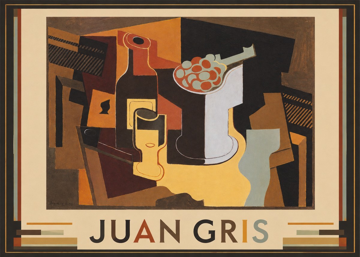 Juan Gris Juan Gris I No5 - Póster