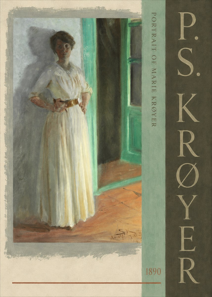 P.S. Krøyer Portrait of Marie Krøyer No6 - Póster
