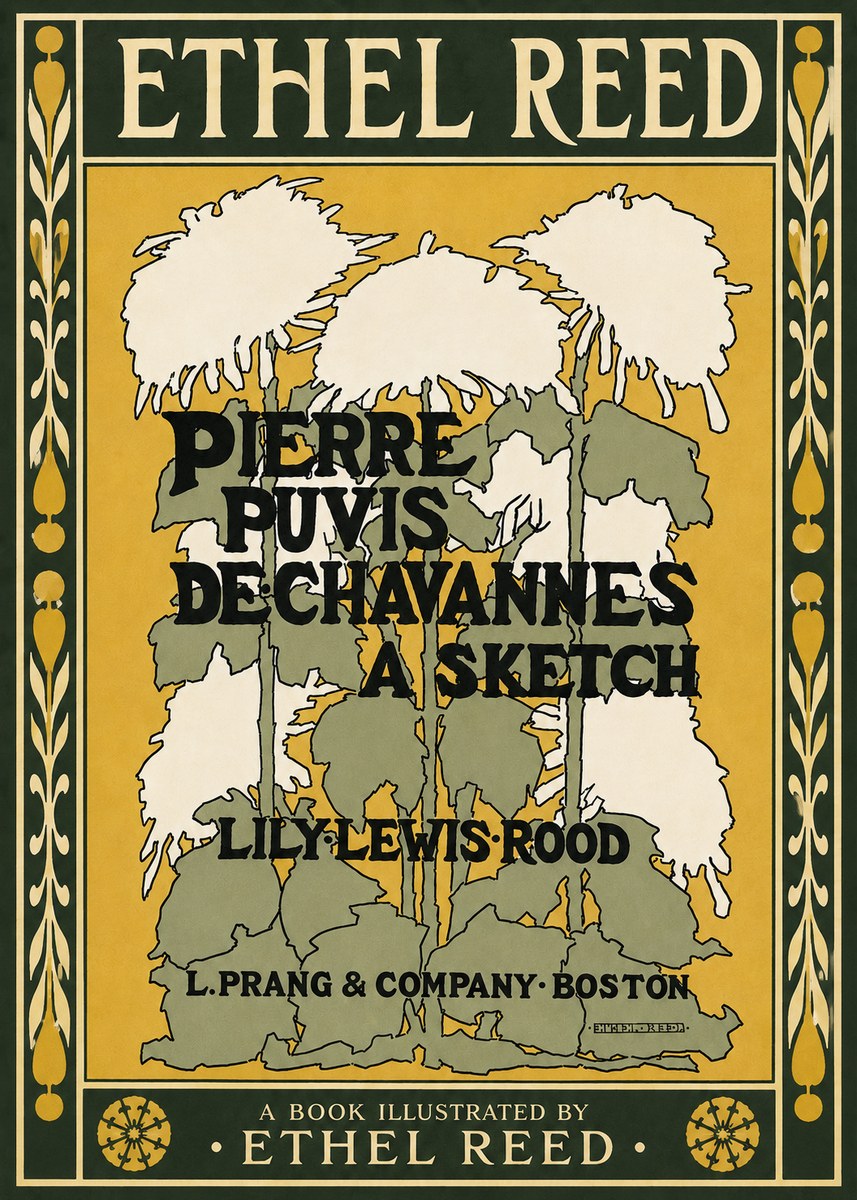 Ethel Reed Pierre Puvis De Chavannes a Sketch No3 - Póster