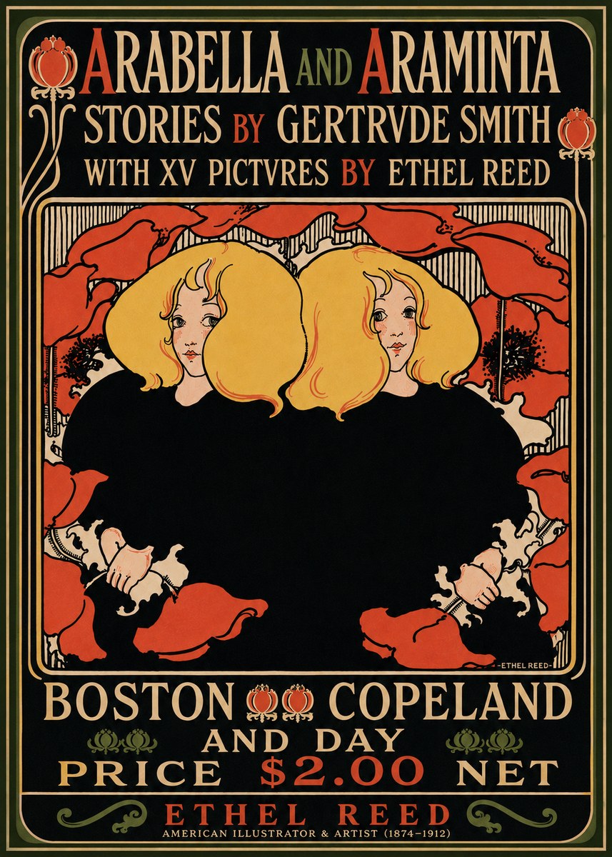 Ethel Reed Arabella and Araminta Stories No5 - Póster